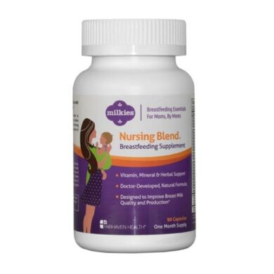 Milkies Nursing Blend Breastfeeding Supplement - 90 veggie capsules
