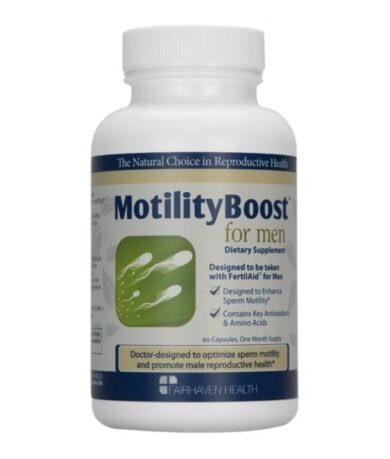 MotilityBoost Sperm Motility Supplement - 60 capsules