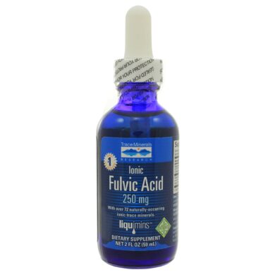Liquid Ionic Fulvic Acid w/ Concentrace 250mg - 2oz