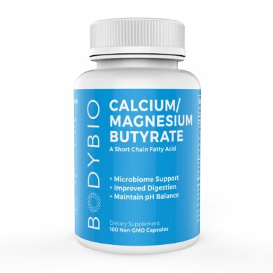 Butyrate (Calcium Magnesium) 600mg - 100 capsules