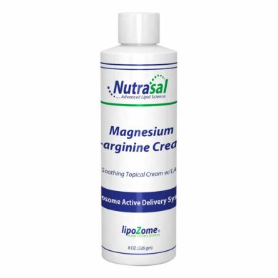 Liposomal Magnesium & L-Arginine Cream - 8oz
