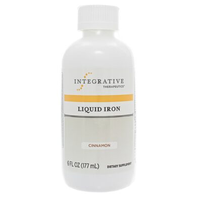 Liquid Iron Apple Cinnamon Flavor - 6 ounces