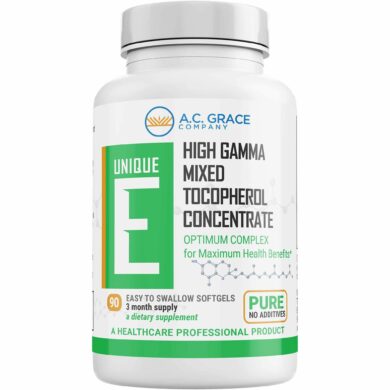 Unique E Mixed Tocopherols Concentrate Softgels - 90 softgels