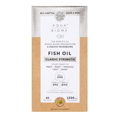 Aqua Biome™ Fish Oil Classic Strength - 60 softgels