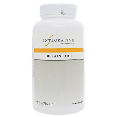 Betaine HCL w/pepsin - 250 capsules