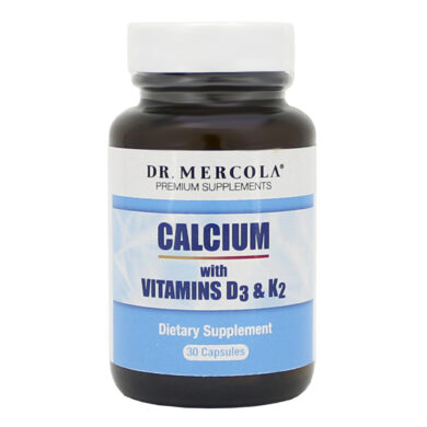 Calcium with Vitamins D and K2 - 30 capsules