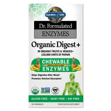 Dr. Formulated ENZYMES Organic Digest+ - 90 chewables