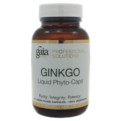 Ginkgo Leaf Capsules - 60 capsules