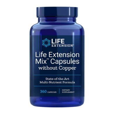 Life Extension Mix Capsules without Copper - 360 tablets