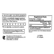 Alternative view of Lutein 20mg - 60 softgels