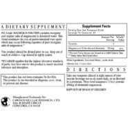 Alternative view of Magnesium Solution - 8 ounces