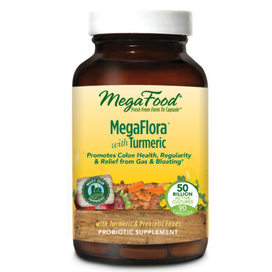 MegaFlora with Turmeric - 90 capsules