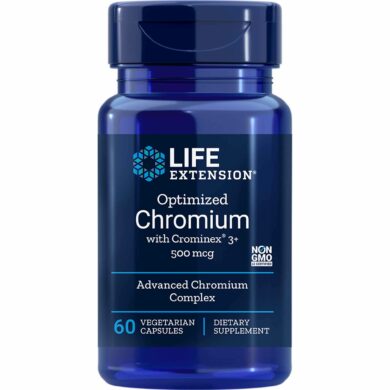 Optimized Chromium with Crominex 3+ 500mcg - 60 capsules