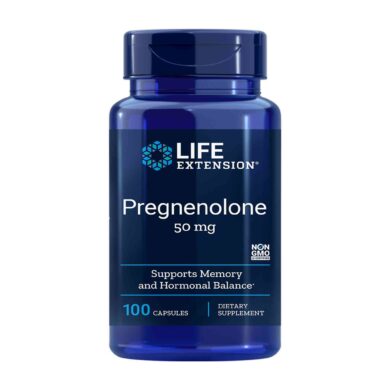 Pregnenolone 50mg - 100 capsules