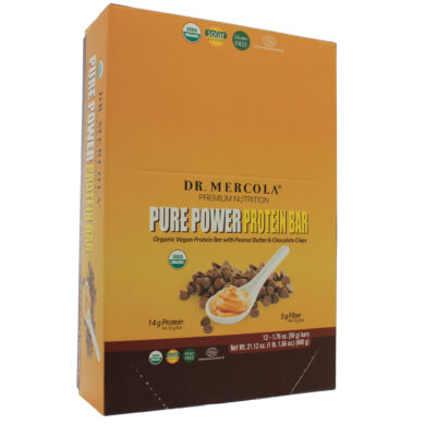 Pure Power Peanut Butter Bars - 12 bars