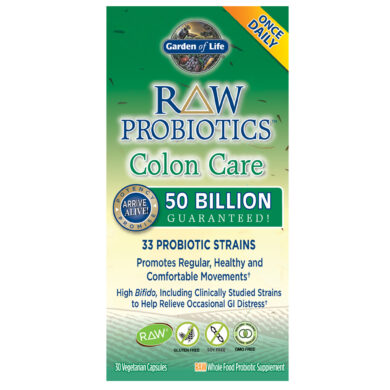 RAW Probiotics Colon Care - 30 capsules