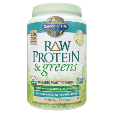 Raw Protein and Greens Light Sweet Powder - 651 grams