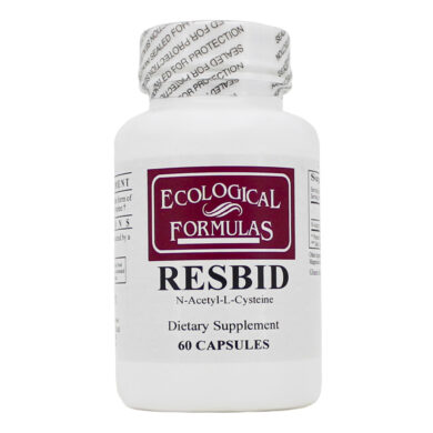Resbid (N-AcetylCysteine SR 500mg)- 60 capsules
