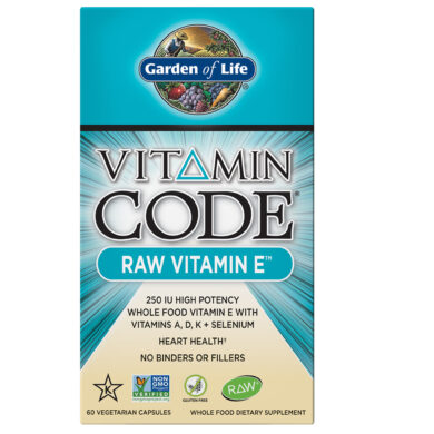 Vitamin Code RAW Vitamin E - 60 capsules