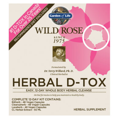 Wild Rose Herbal D-Tox Kit (12 Day)- kit
