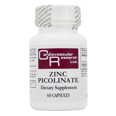Zinc Picolinate 25mg - 60 capsules