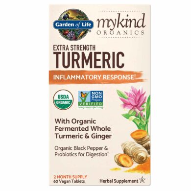 mykind Organics Extra Strength Turmeric Inflammatory Response - 60 tablets