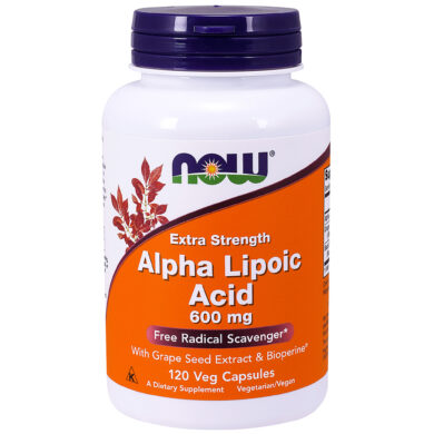 Alpha Lipoic Acid 600mg - 120 capsules