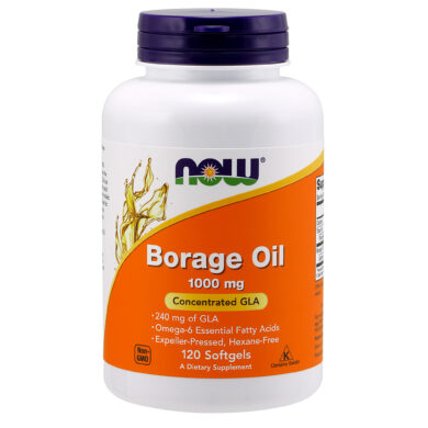 Borage Oil 1000mg - 120 softgels