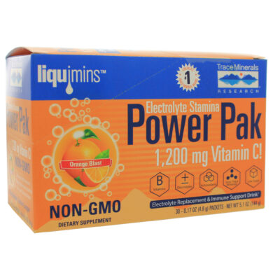 Electrolyte Stamina Power Pak - Non-GMO Orange Blast - 30 packets