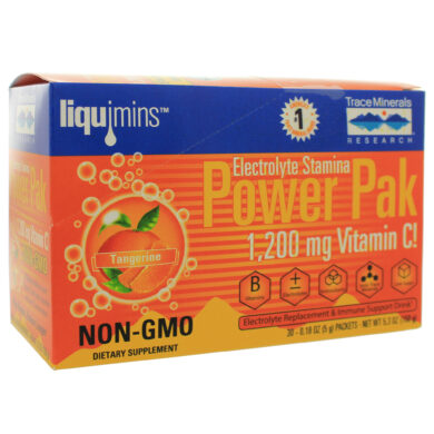 Electrolyte Stamina Power Pak - Non-GMO Tangerine - 30 packets
