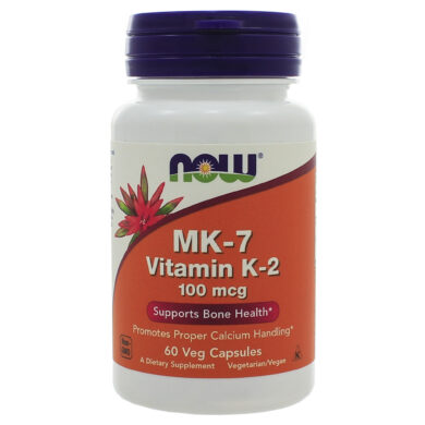 MK-7 Vitamin K-2 100mcg - 60 capsules