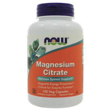 Magnesium Citrate 400mg - 120 capsules