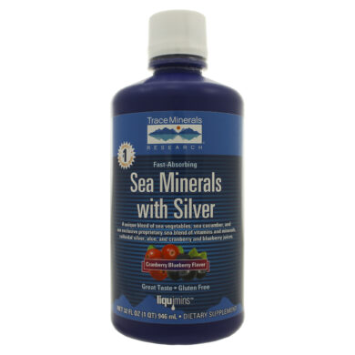 Sea Minerals w/ Silver - 32 ounces