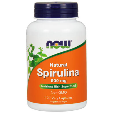 Spirulina 500mg - 120 capsules