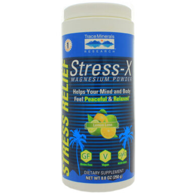 Stress-X Magnesium Powder Lemon-Lime - 8.8 ounces