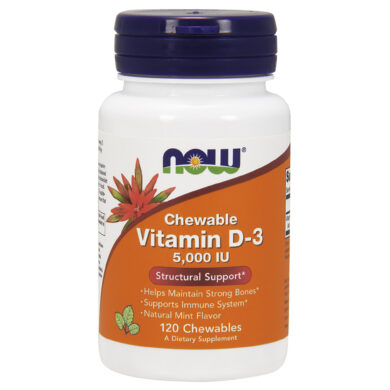 Vitamin D-3 5000IU Chewable - 120 chewables