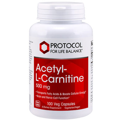 Acetyl-L-Carnitine 500mg - 100 capsules