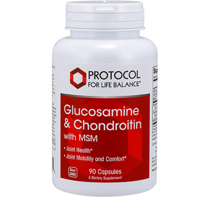 Glucosamine and Chondroitin + MSM - 90 capsules