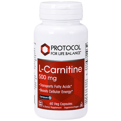 L-Carnitine 500mg - 60 capsules
