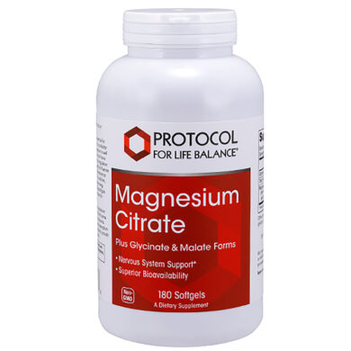 Magnesium Citrate Softgels - 180 softgels
