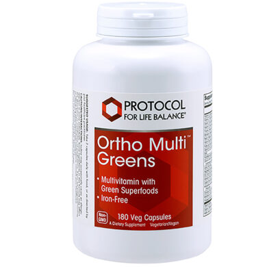 Ortho Multi Greens Iron-Free - 180 capsules