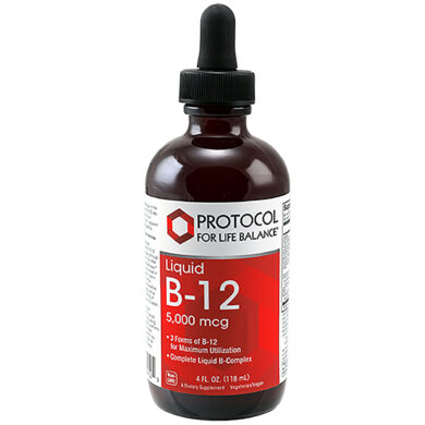 Vitamin B-12 Liquid 5000mcg - 4 ounces