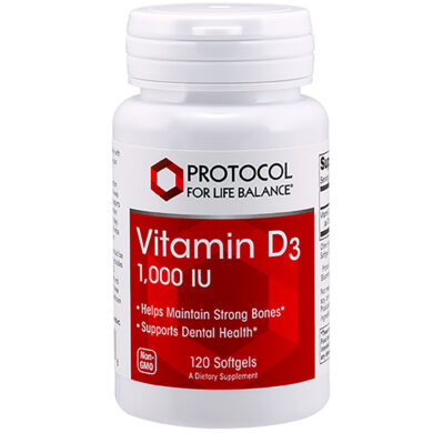 Vitamin D3 1,000IU - 120 softgels