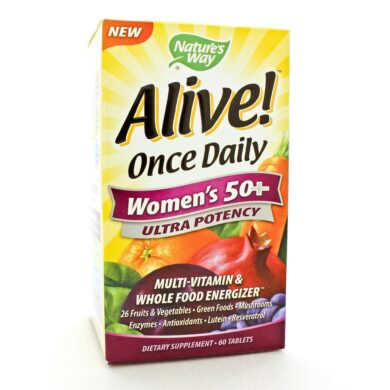 Alive! Once Daily Womens 50+ Multi (Ultra Potency) - 60 tablets