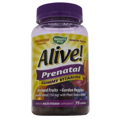 Alive Prenatal Gummy Multi Gummies - 75 gummies
