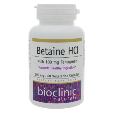 Betaine HCI w/ Fenugreek - 60 capsules