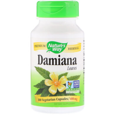 Damiana Leaves - 100 capsules