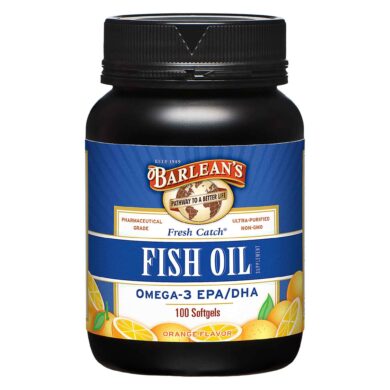 Fresh Catch Fish Oil Orange Flavor - 100 softgels