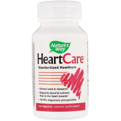 HeartCare Standardized Hawthorn - 120 tablets
