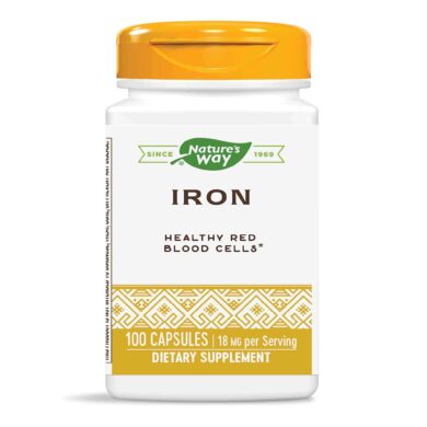 Iron 18mg - 100 capsules
